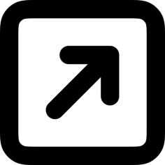 Arrow Square Up Right Tracing Svg Vector, Free Vectors File